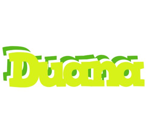 Duana citrus logo