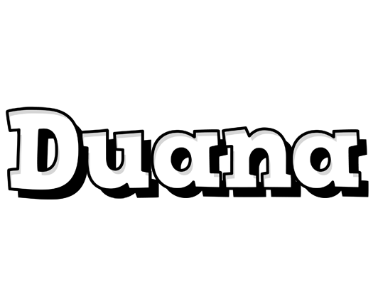 Duana snowing logo