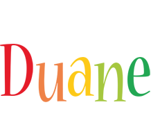 Duane birthday logo