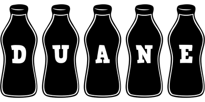 Duane bottle logo