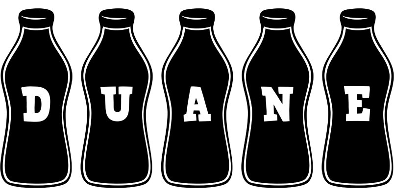 Duane bottle logo