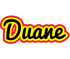 Duane flaming logo