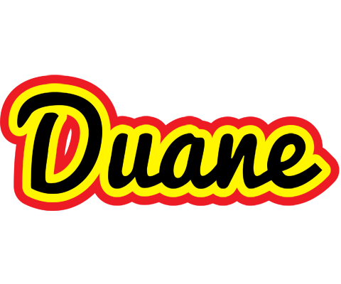 Duane flaming logo