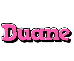 Duane girlish logo