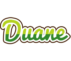 Duane golfing logo