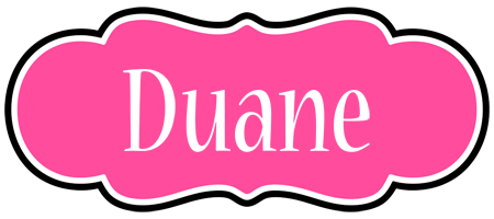 Duane invitation logo