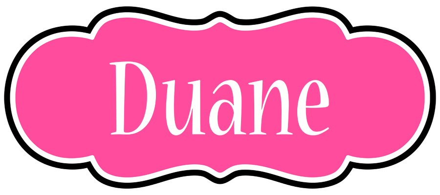 Duane invitation logo