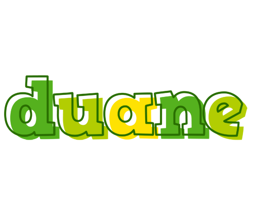 Duane juice logo