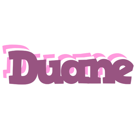 Duane relaxing logo