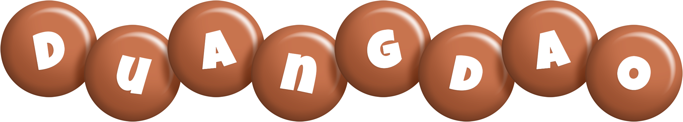 Duangdao candy-brown logo