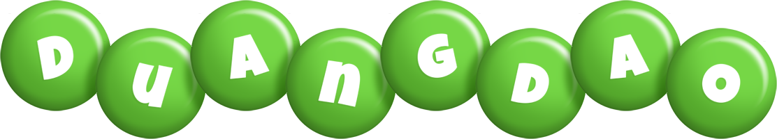 Duangdao candy-green logo