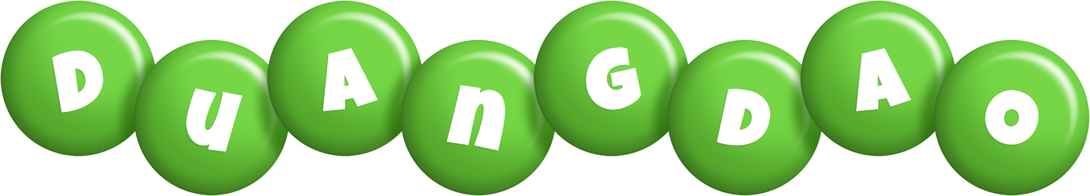 Duangdao candy-green logo