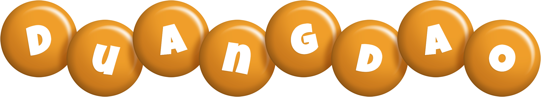 Duangdao candy-orange logo
