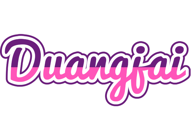 Duangjai cheerful logo