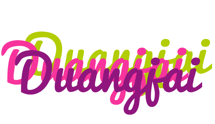 Duangjai flowers logo