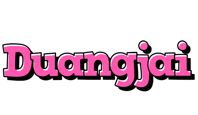 Duangjai girlish logo
