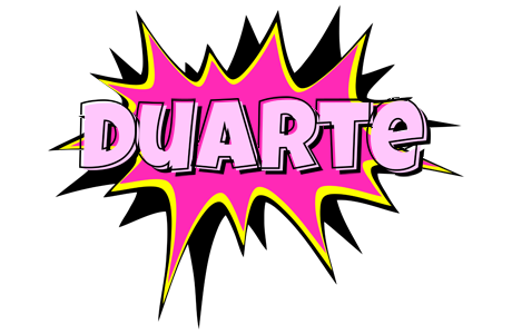 Duarte badabing logo