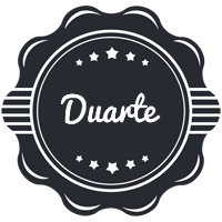 Duarte badge logo