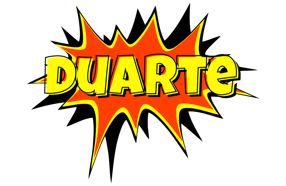 Duarte bazinga logo