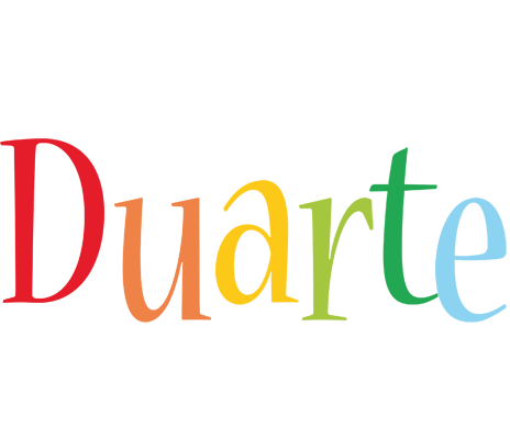 Duarte birthday logo