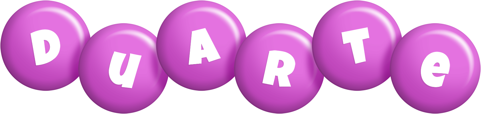 Duarte candy-purple logo
