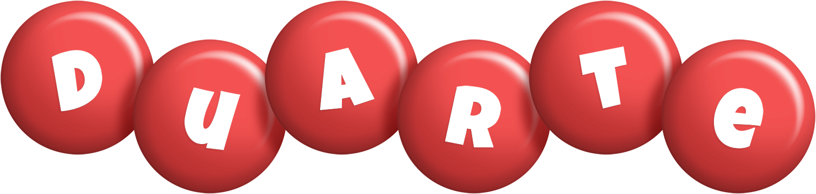 Duarte candy-red logo