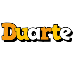 Duarte cartoon logo