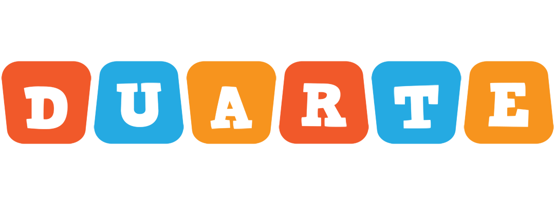 Duarte comics logo