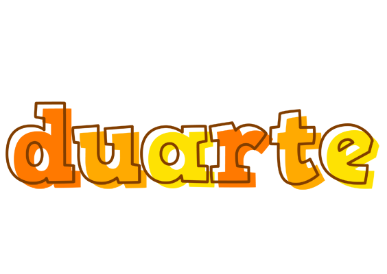 Duarte desert logo