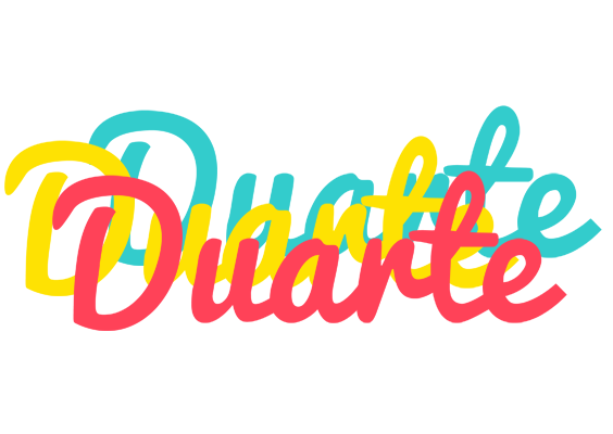 Duarte disco logo
