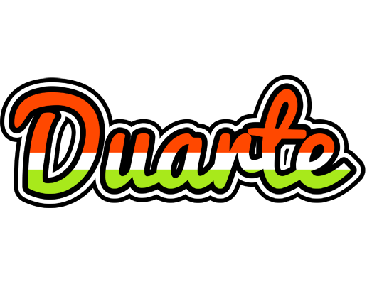Duarte exotic logo