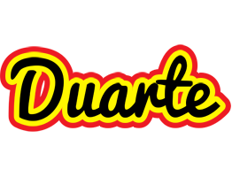 Duarte flaming logo