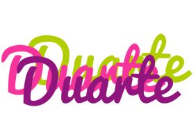 Duarte flowers logo