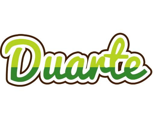 Duarte golfing logo