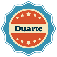 Duarte labels logo