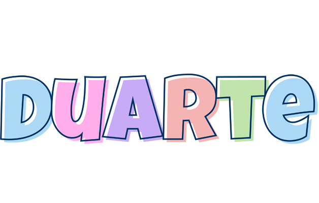 Duarte pastel logo