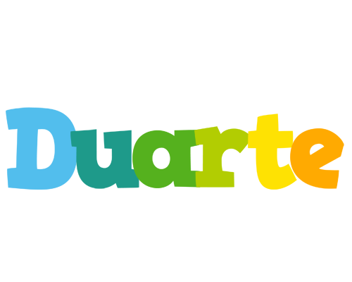 Duarte rainbows logo