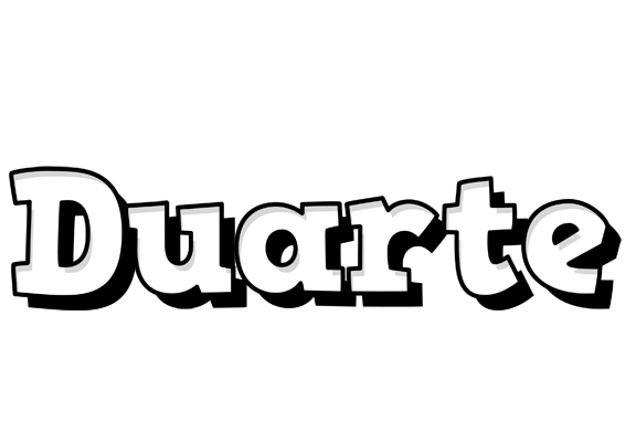 Duarte snowing logo