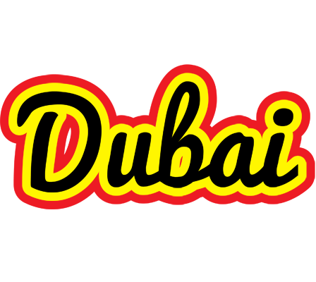 Dubai flaming logo