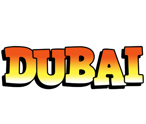 Dubai sunset logo