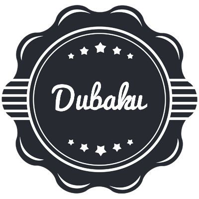 Dubaku badge logo