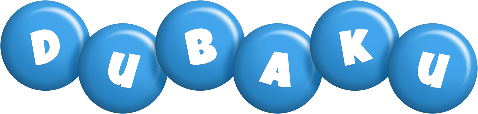 Dubaku candy-blue logo