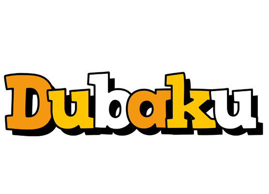 Dubaku cartoon logo