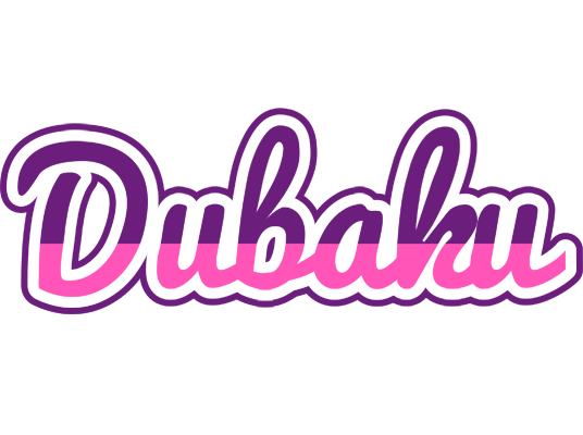 Dubaku cheerful logo