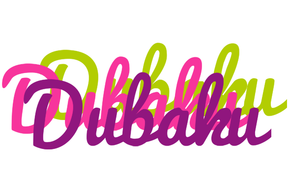 Dubaku flowers logo