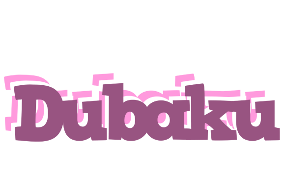 Dubaku relaxing logo
