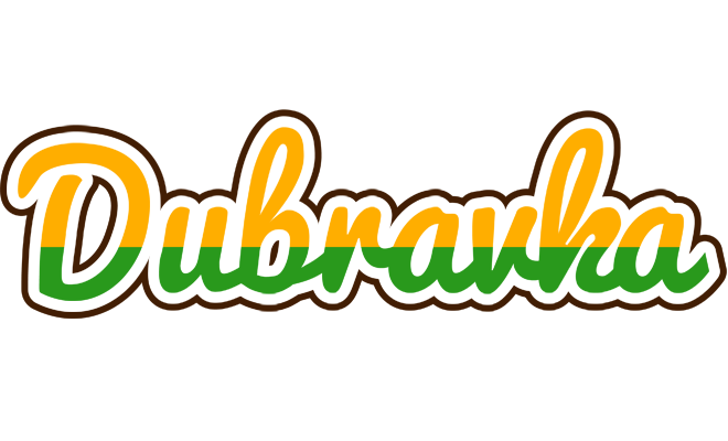 Dubravka banana logo