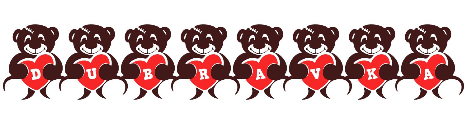 Dubravka bear logo