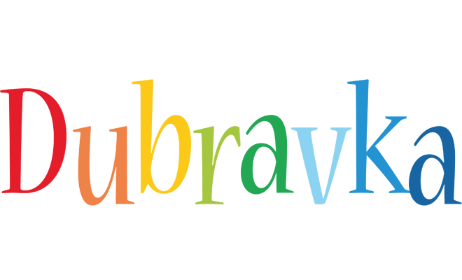 Dubravka birthday logo
