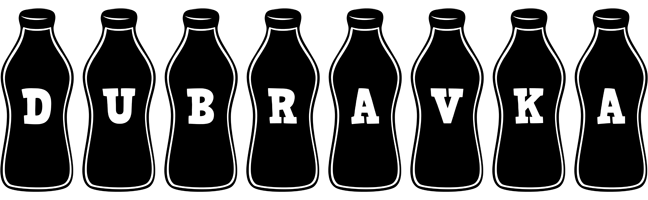 Dubravka bottle logo